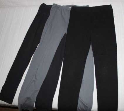 SAda dievčenských legín - 2,50eur