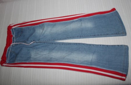 Rifle s pásikmi-1,50eur