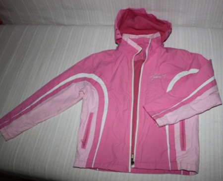 Jesenná bunda ružová - 2,00eur